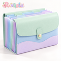 Rovqela™ Mint Pastel Accordion File Organizer