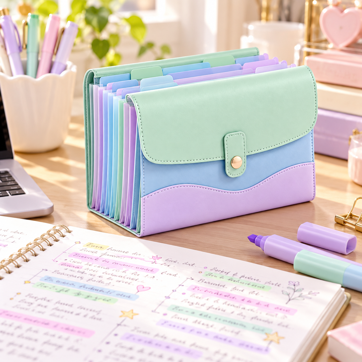 Rovqela accordion organizer lifestyle