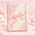 Rovqela™ Floral Bow Notebook
