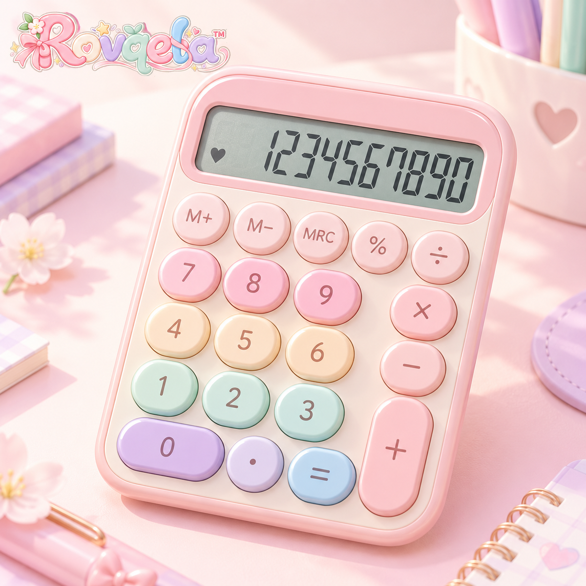 Rovqela™ Pastel Desktop Calculator