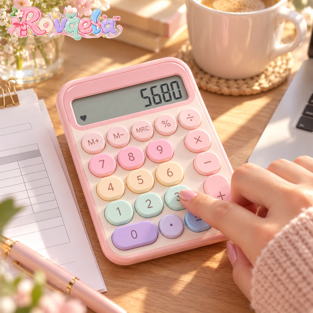 Rovqela™ Pastel Desktop Calculator