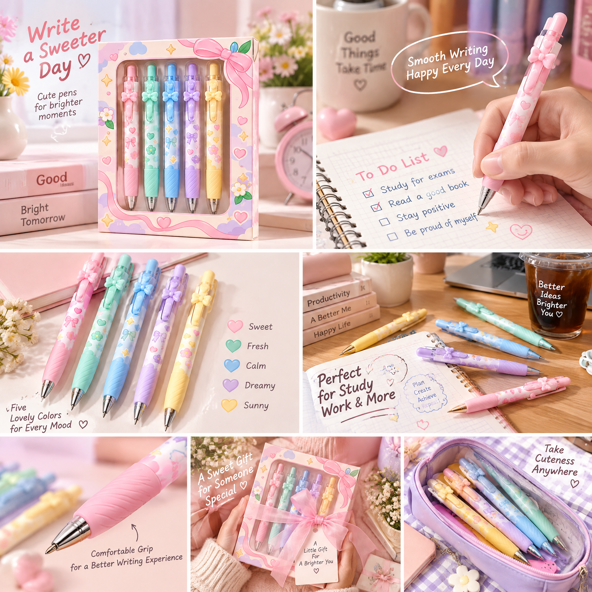 Rovqela pen set presentation views