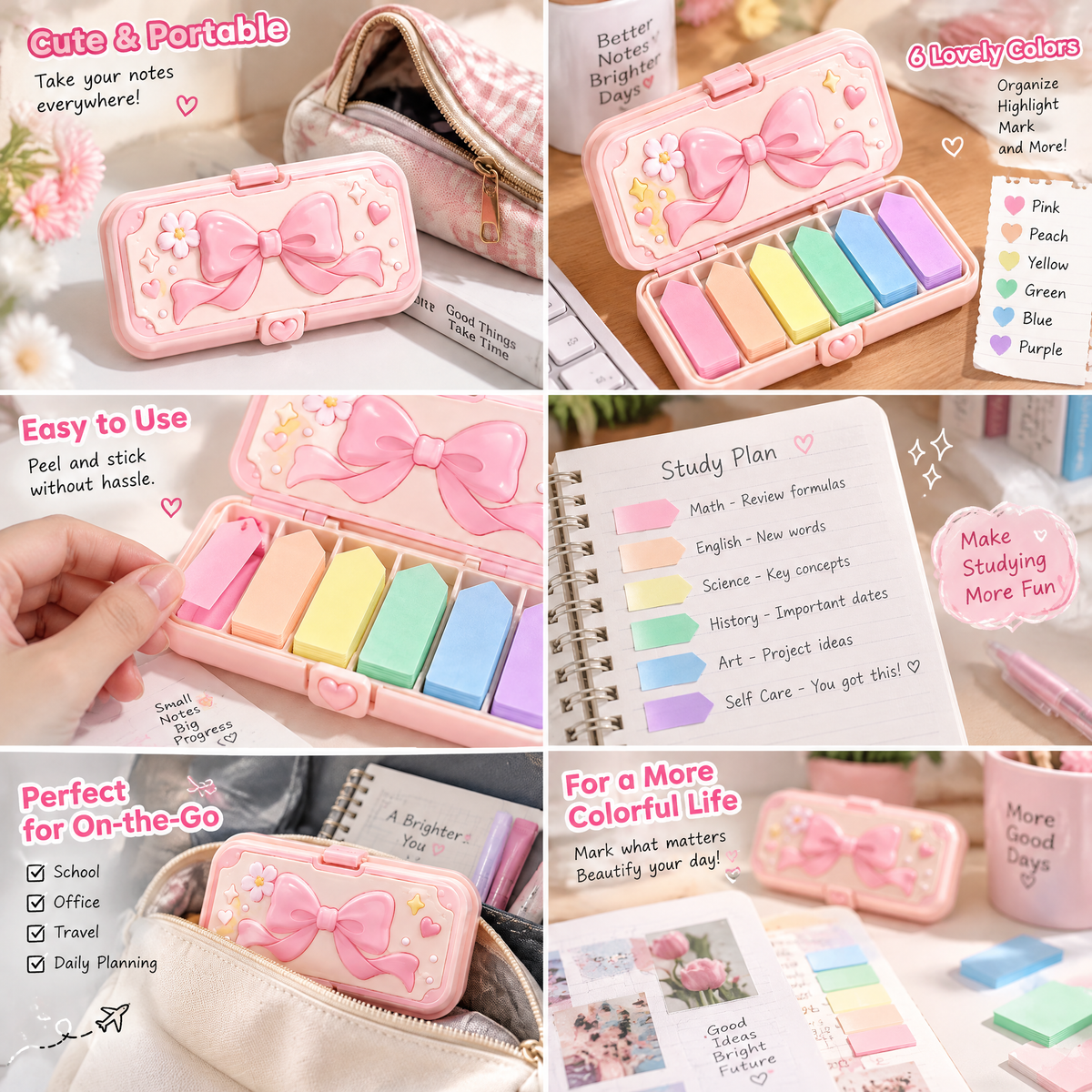 Rovqela™ Pastel Page Flag Case