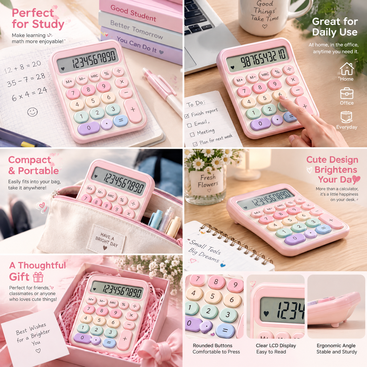 Rovqela™ Pastel Desktop Calculator