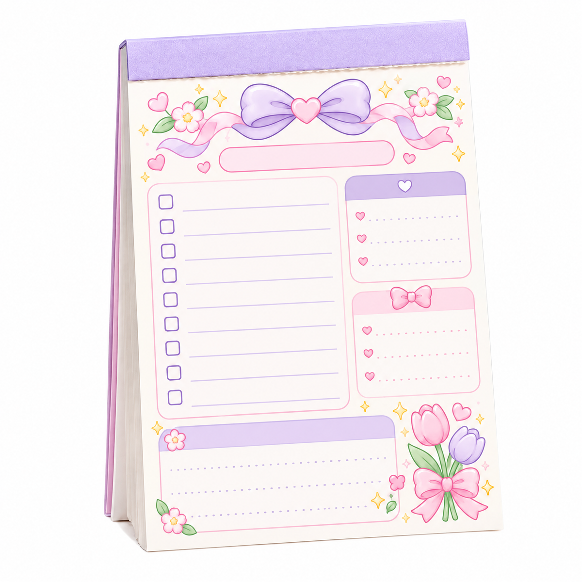 Rovqela™ Lavender Daily Planning Pad