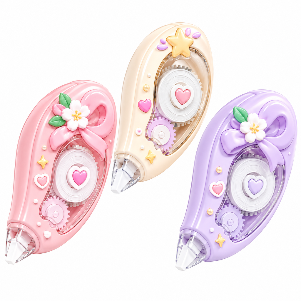 Rovqela™ Floral Bow Correction Tape Set